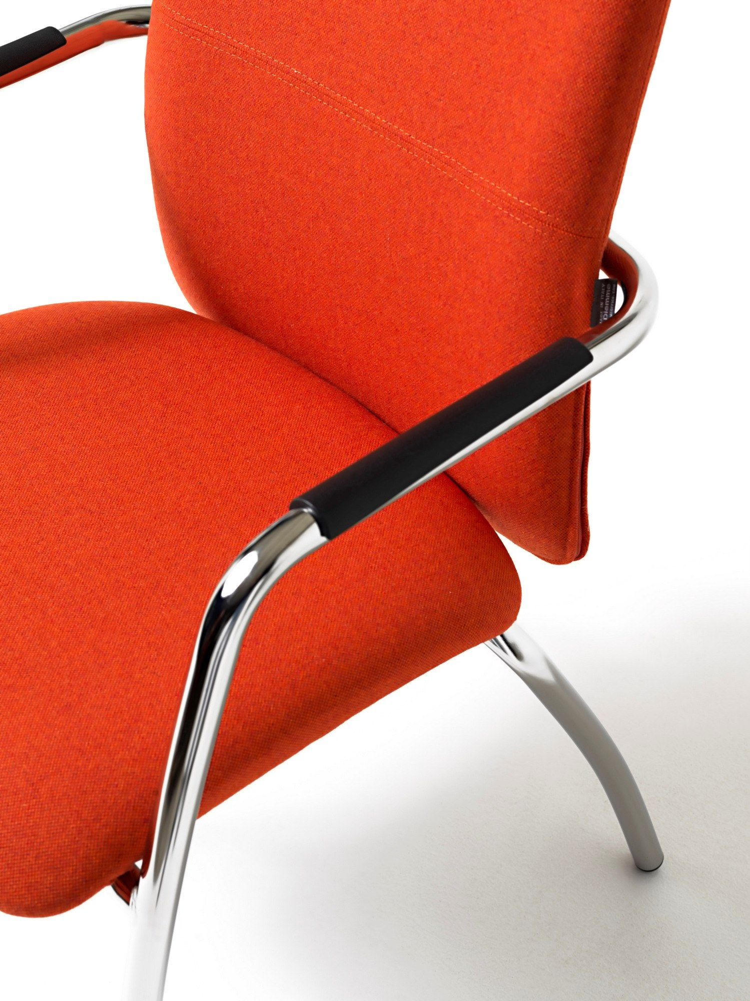 Тканевый стул с подлокотниками для залов ожидания Diemme Social ARCH-00148748 - Вид №4