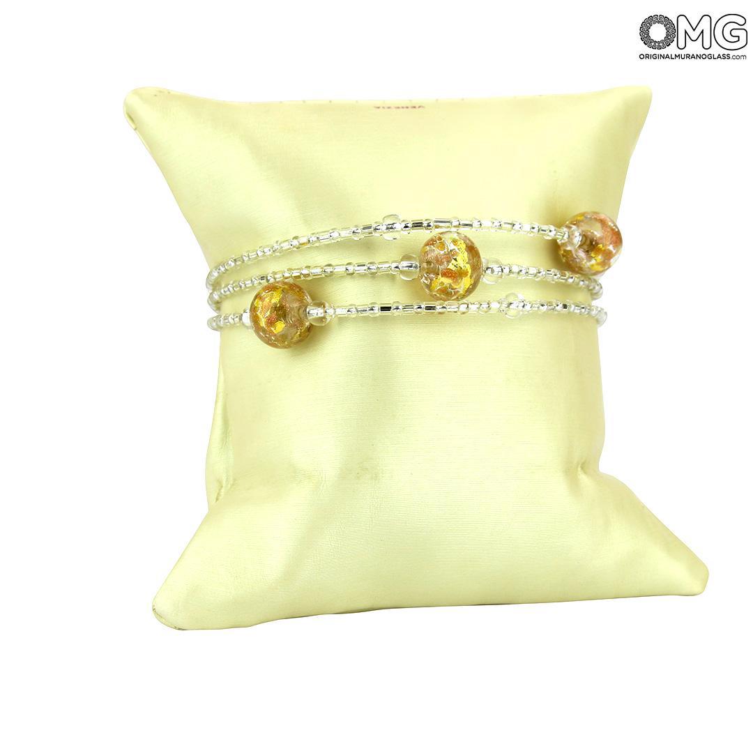4771 ORIGINALMURANOGLASS Браслет Беззаботность - Коллекция Antica Murrina - муранское стекло Original Murano Glass OMG 7 см  - Вид №1