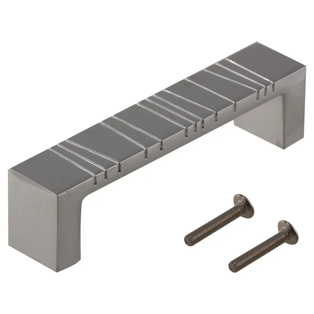 Мебельная ручка-скоба RS181CP.4 96 мм глянцевый хром BOYARD STLM-2026957 - Вид №1