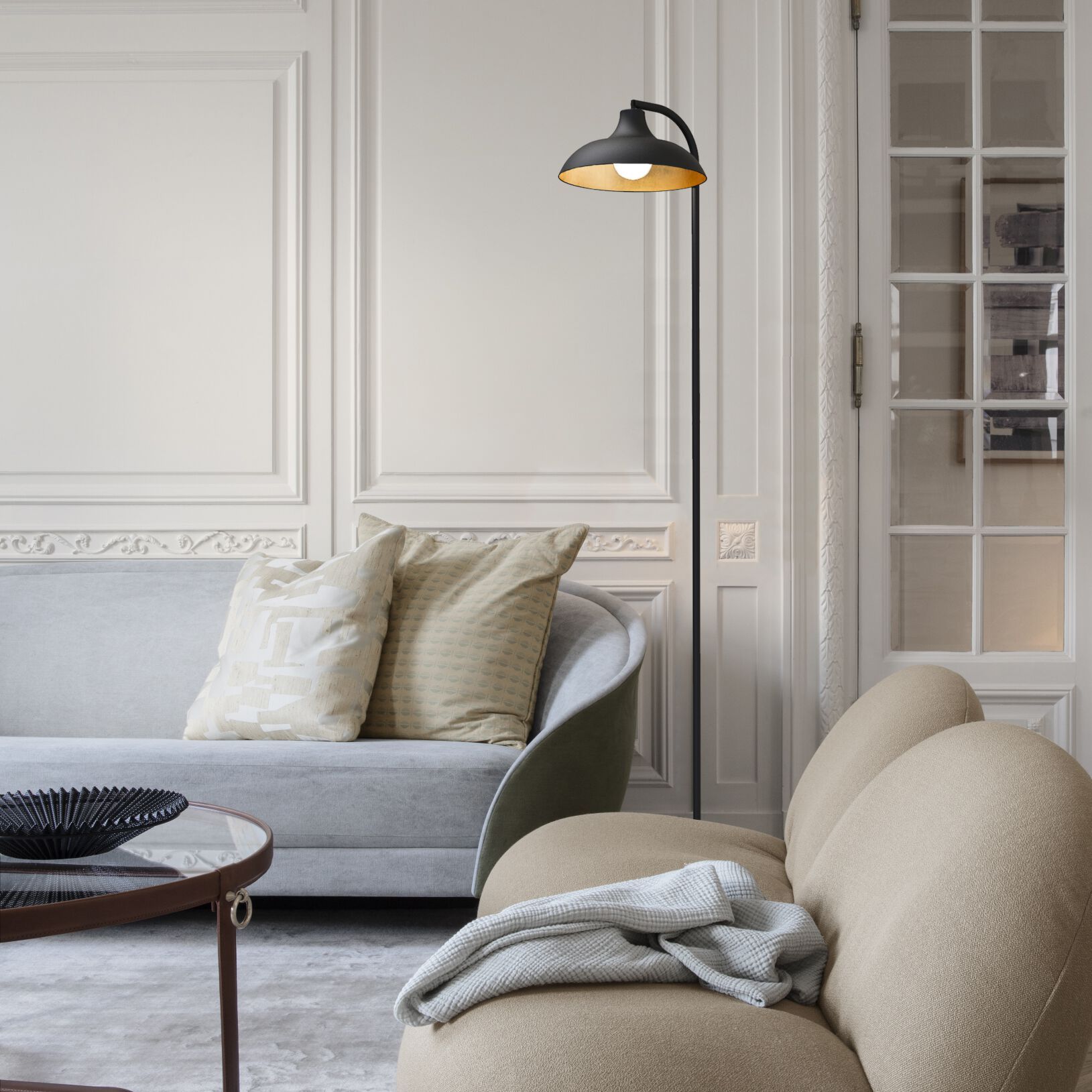 Галогенная напольная лампа WayPoint Парижский ARCH-00101755 - Вид №2