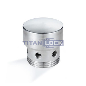 Воздушный клапан двойного действия, DN40, нерж.304, TLAV40DA-S TITAN LOCK