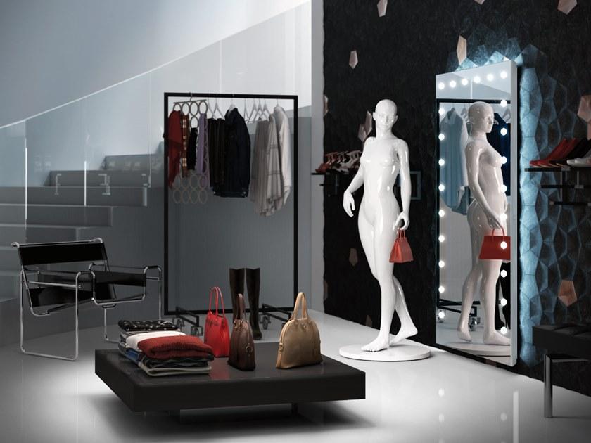 UNICA by Cantoni Прямоугольное настенное зеркало со встроенной подсветкой Mh sun-id-1437601 - Вид №1