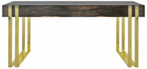 GANSK Прямоугольная консоль из фанерованной древесины с ящиками Pandora G6006