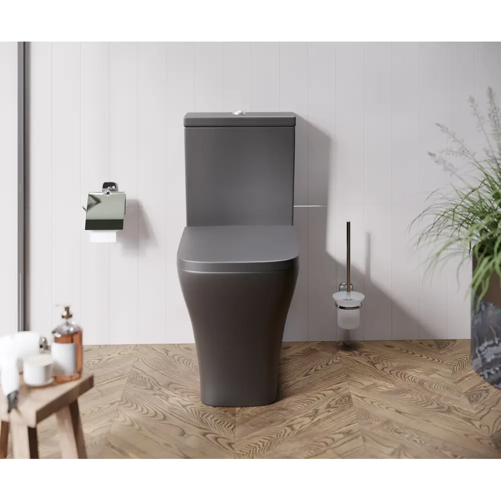 Унитаз-компакт AM.PM Struktura с системой Flash Clean и двойным сливом 87021105 STLM-1373165 - Вид №5