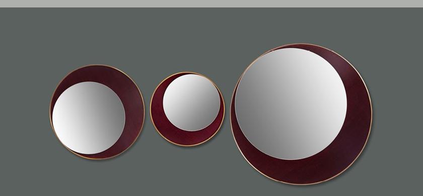 Borzalino Круглое настенное зеркало sun-id-1434576 - Вид №6