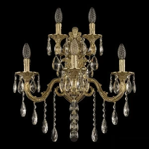 Бра настенное золотистое Bohemia Ivele 7101B16 BOHEMIA IVELE СВЕЧА 00-3889073 Золото