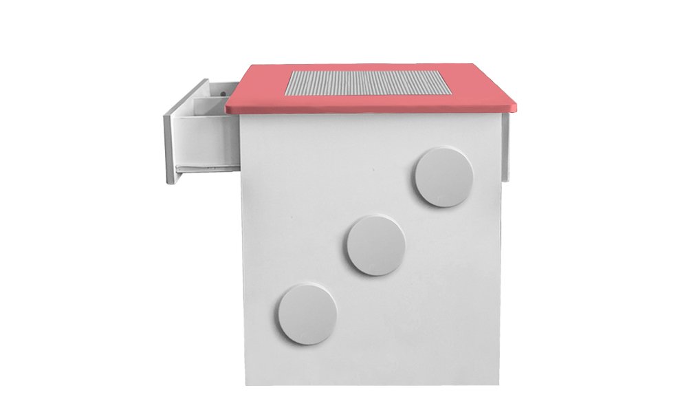 Детский игровой стол с площадкой "Лего" МАНДАРИН ЛЕГОЛЕНД 179557 Белый Santreyd  - Вид №1