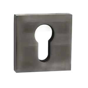 Накладки на цилиндр Renz ЦАМ цвет черный никель 2 шт.