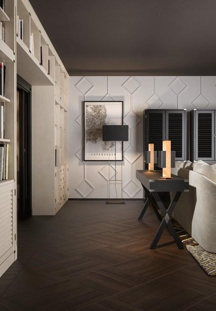 Caroti Читальный зал с диваном и барной стойкой Via montenapoleone sun-id-1453465 - Вид №4