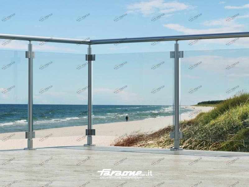 FARAONE Парапет из алюминия и стекла sun-id-1435894