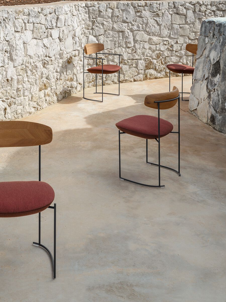 Сани сад стул Potocco Keel ARCH-00034301 - Вид №1