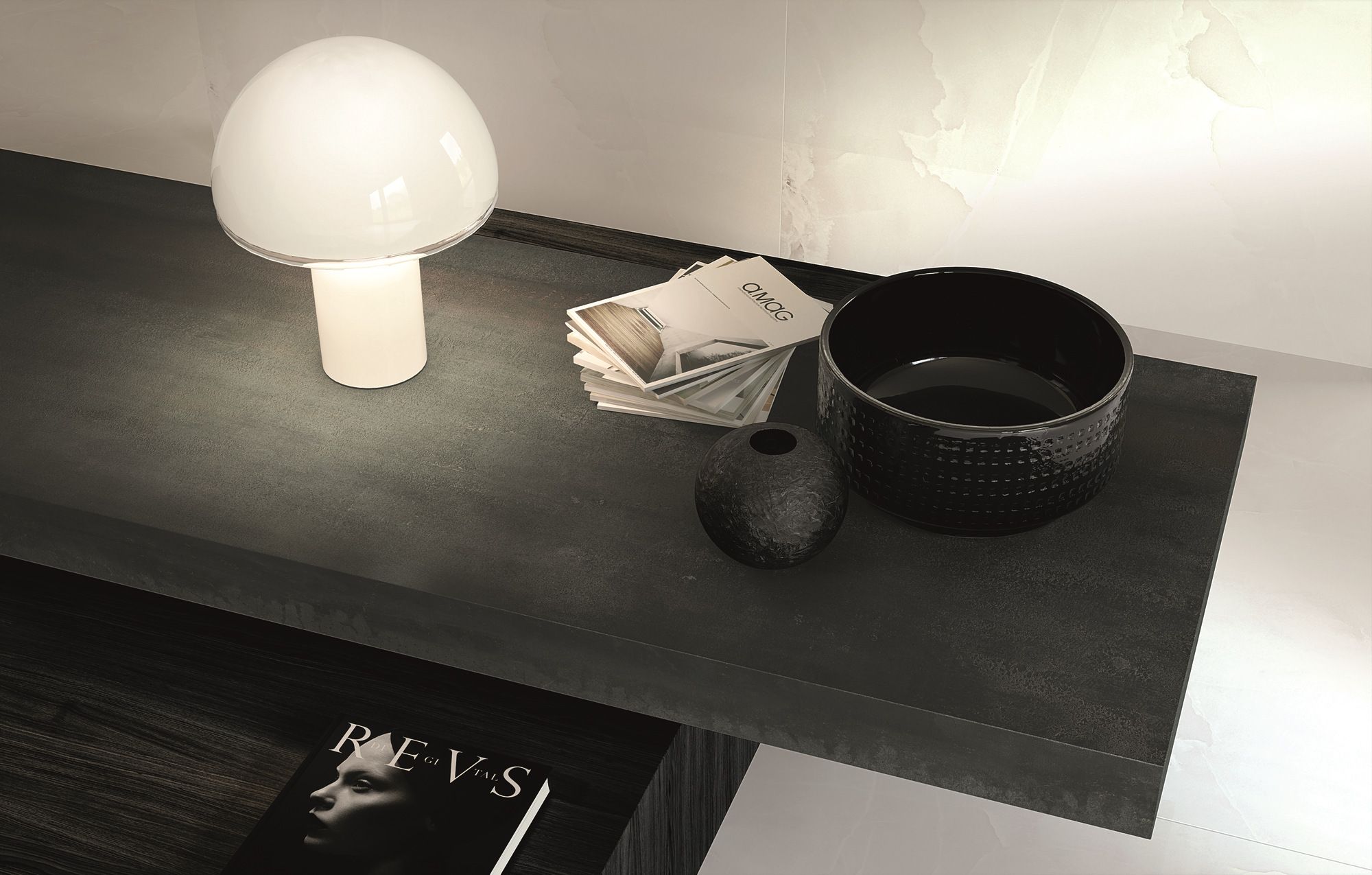 Пол / керамогранит с мраморным эффектом FAP ceramiche Roma Gold ARCH-00044009 - Вид №24