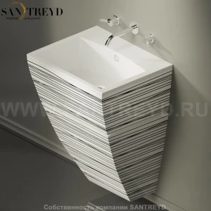 ACER07500RSZB Подвесная раковина настенная прямоугольная Agape 750 белая