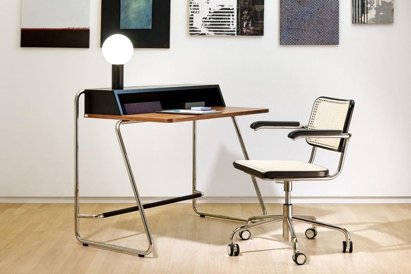 Thonet Плетеное вращающееся кресло на 5 спиц с колесами S 32 / s 64 sun-id-1458632 - Вид №4