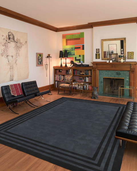 Ковер Dazzle blue 240x330 синий RUGBERRY ДИЗАЙНЕРСКИЕ, DAZZLE 326188 Синий  - Вид №1