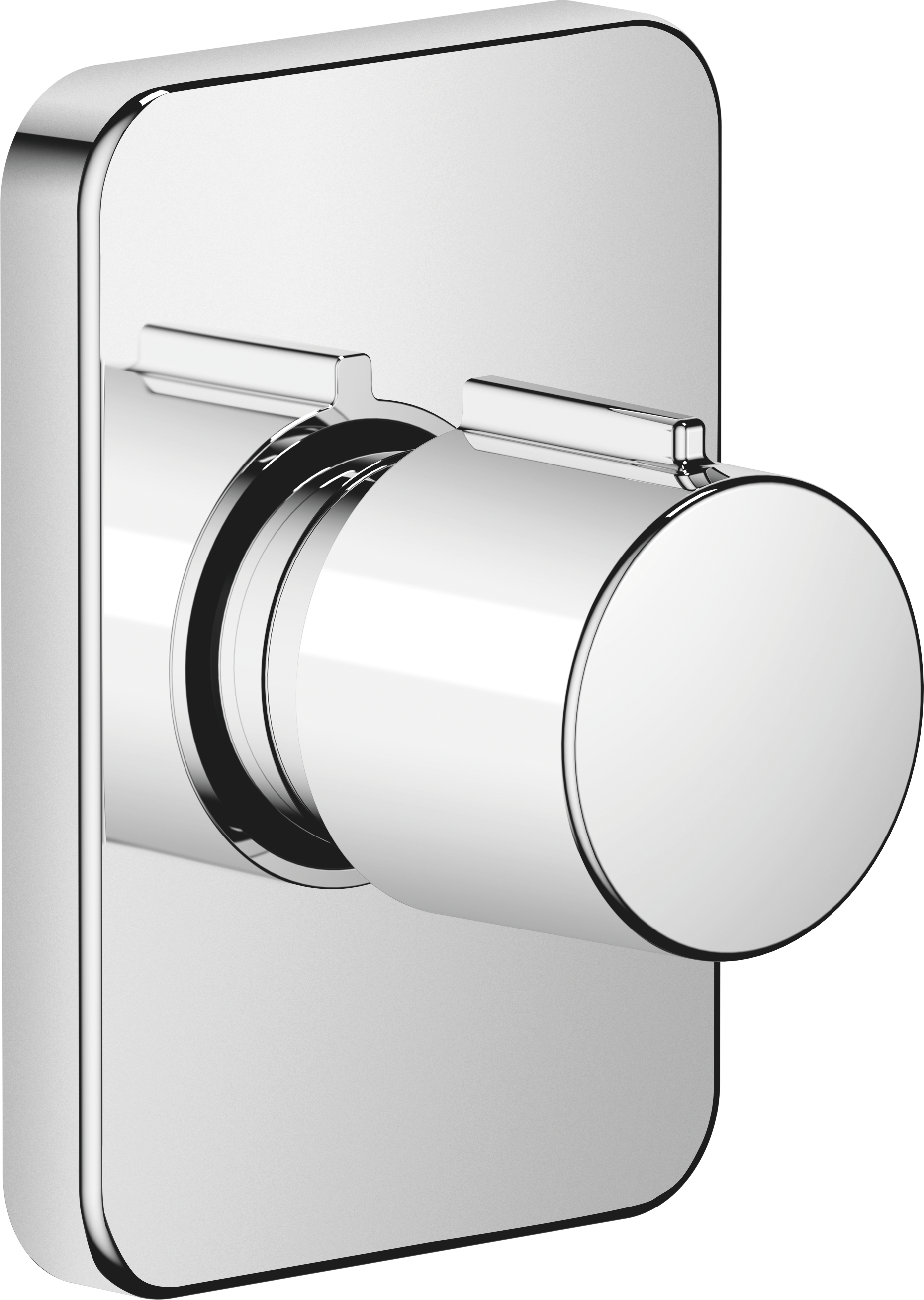 LULU Настенный клапан с закрытием по часовой стрелке 1/2" - Хром