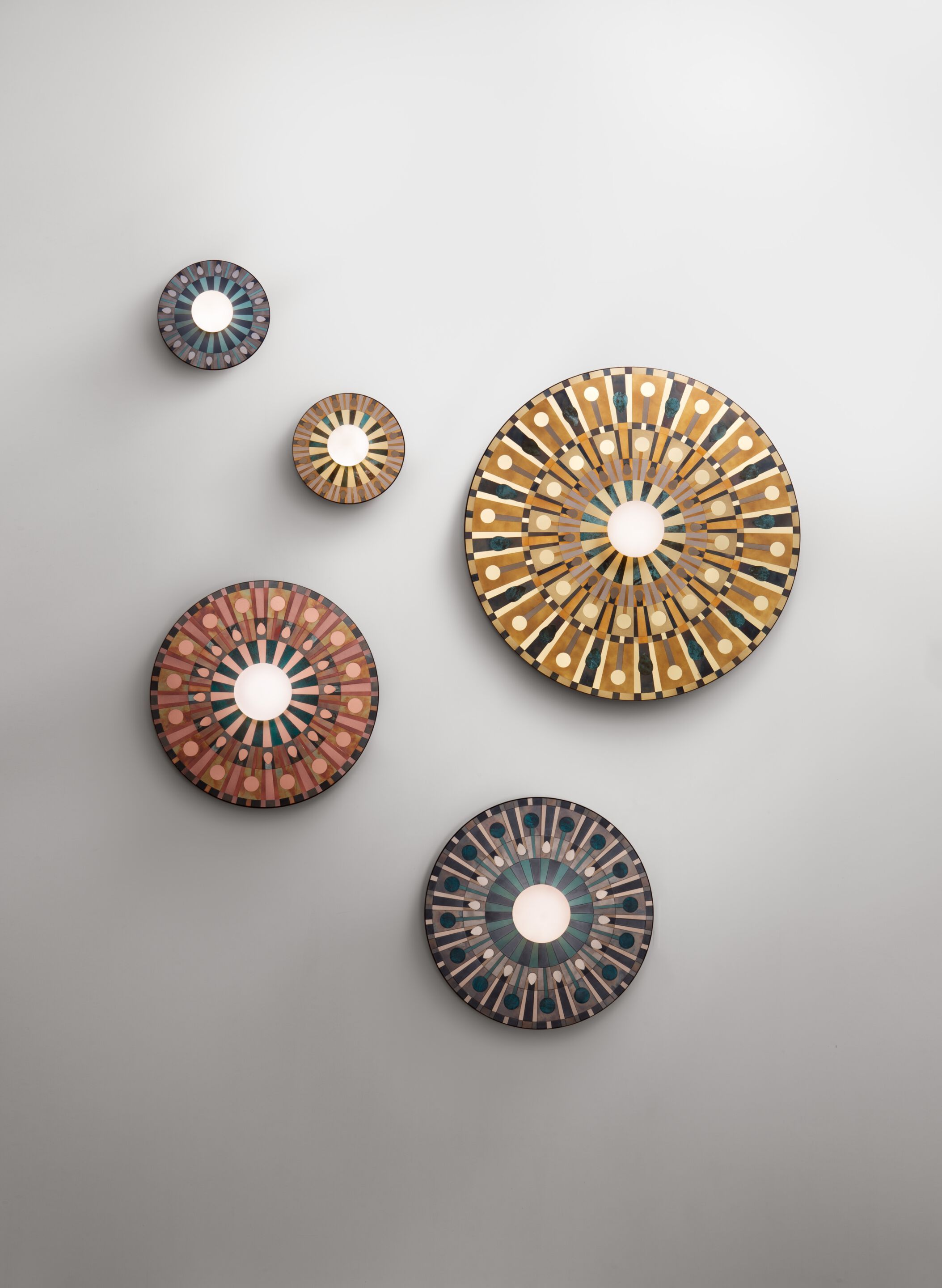 Металлический настенный светильник / потолочный светильник DE CASTELLI CALEIDE EON ARCH-00082891 - Вид №3