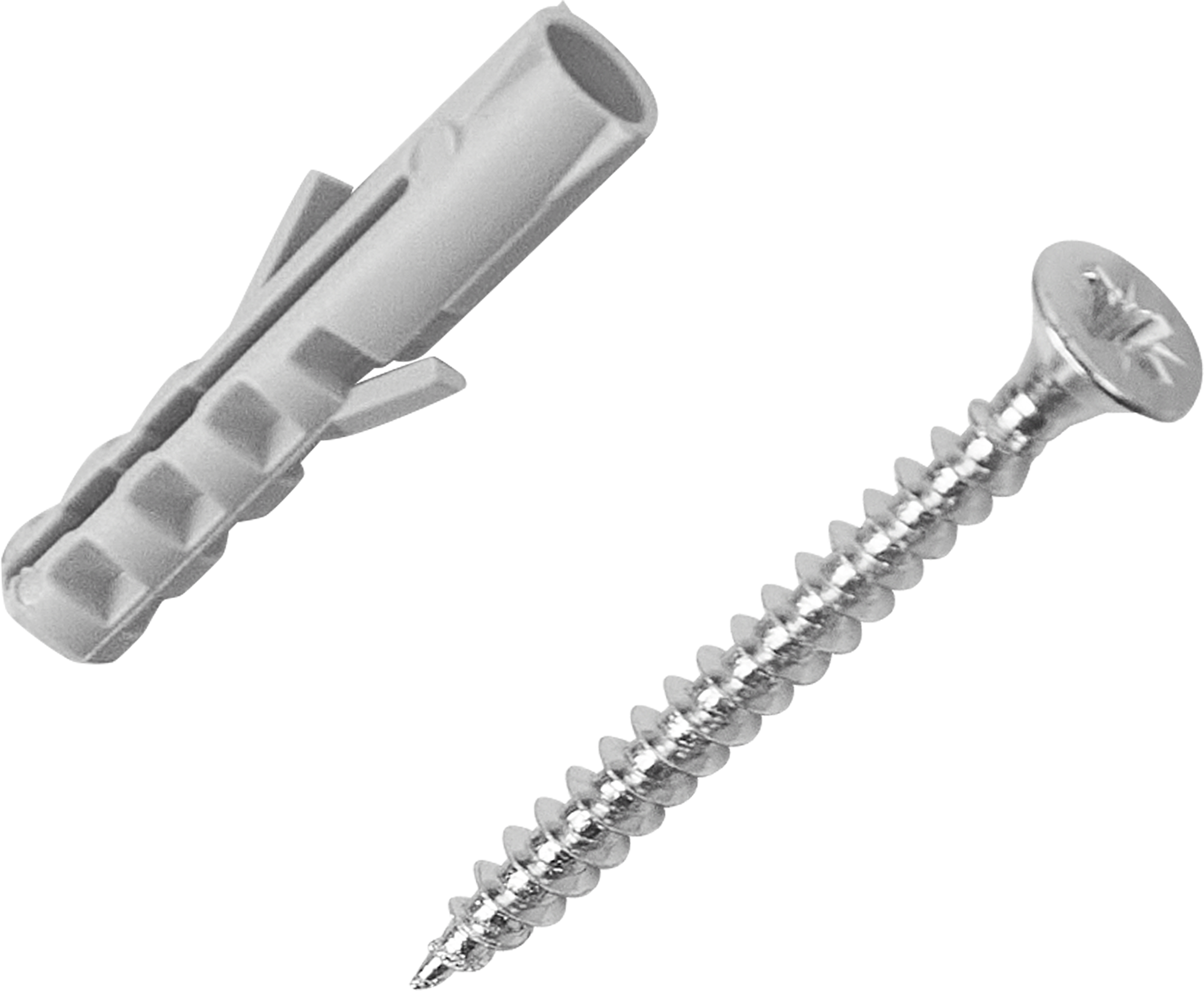 Дюбель потайной ЕВРОПАРТНЕР PND 4×20 мм с шурупом для бетона и кирпича, 100 шт 83387756 STLM-0040710