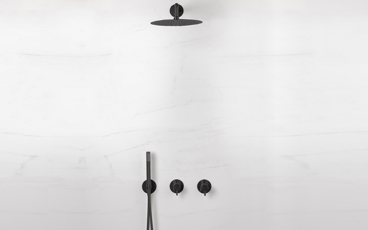 QS3300-340WMP4 Двухсторонний душ с термостатомd line Qtoo  - Вид №2