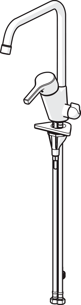 Oras 3934FH Смеситель для кухни с клапаном 3934FH Saga Style Хром  - Вид №2