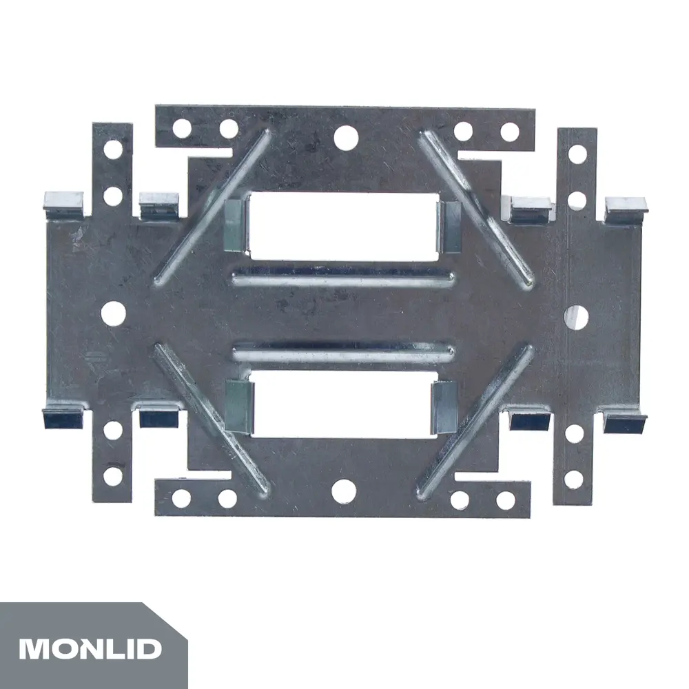 Монтажная рейка MONLID 60x27 мм цвет серый 50 шт STLM-2164550 - Вид №1