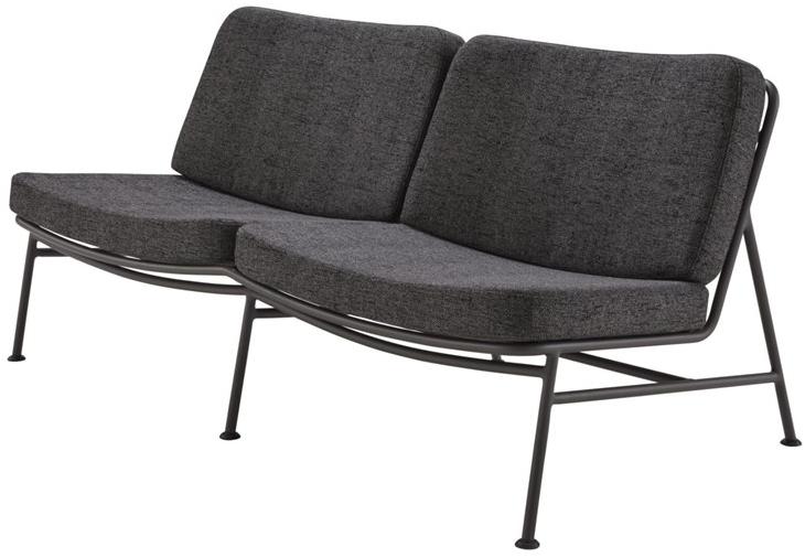 Ligne Roset 2-местный тканевый садовый диван Backpack 2 15006505 - Вид №1