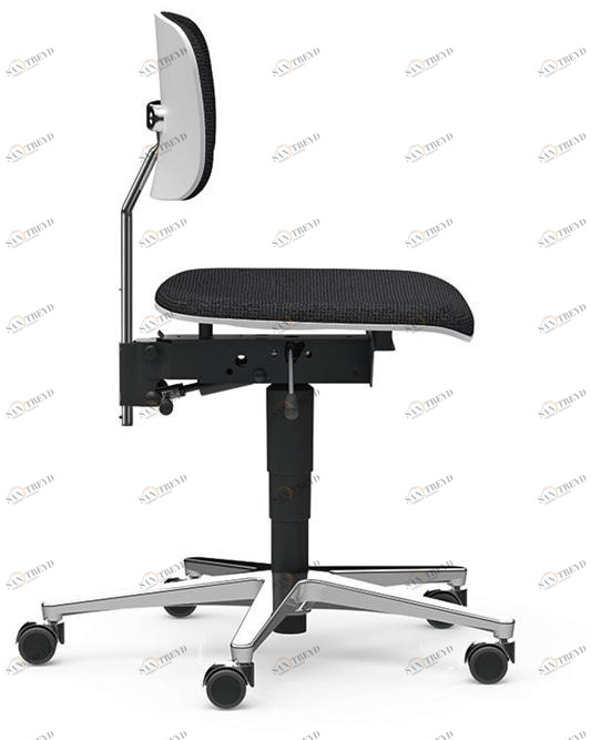 Dauphin Мягкое офисное кресло из ткани с 5 спицами 1000 classic Kl 1002, kl 1003