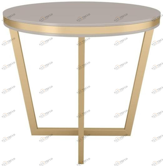 FRATO Круглый журнальный столик из лакированного дерева Durban Ffu260013aau