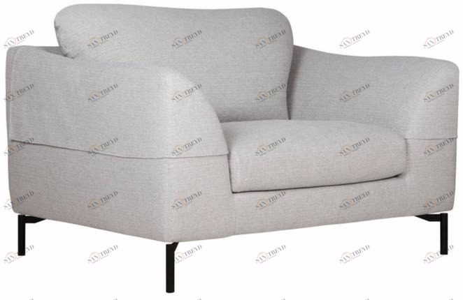 Sits Кресло с обивкой из ткани с подлокотниками Klara sun-id-1504642