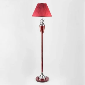 Торшер с абажуром красный Eurosvet 009/1T MRD EUROSVET MAJORKA 00-3908630 Красный