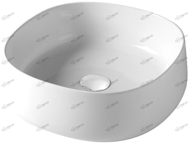 Pad4b42001 Накладная раковина на столешницу  овальная Olympia Ceramica LAVABI D'ARREDO