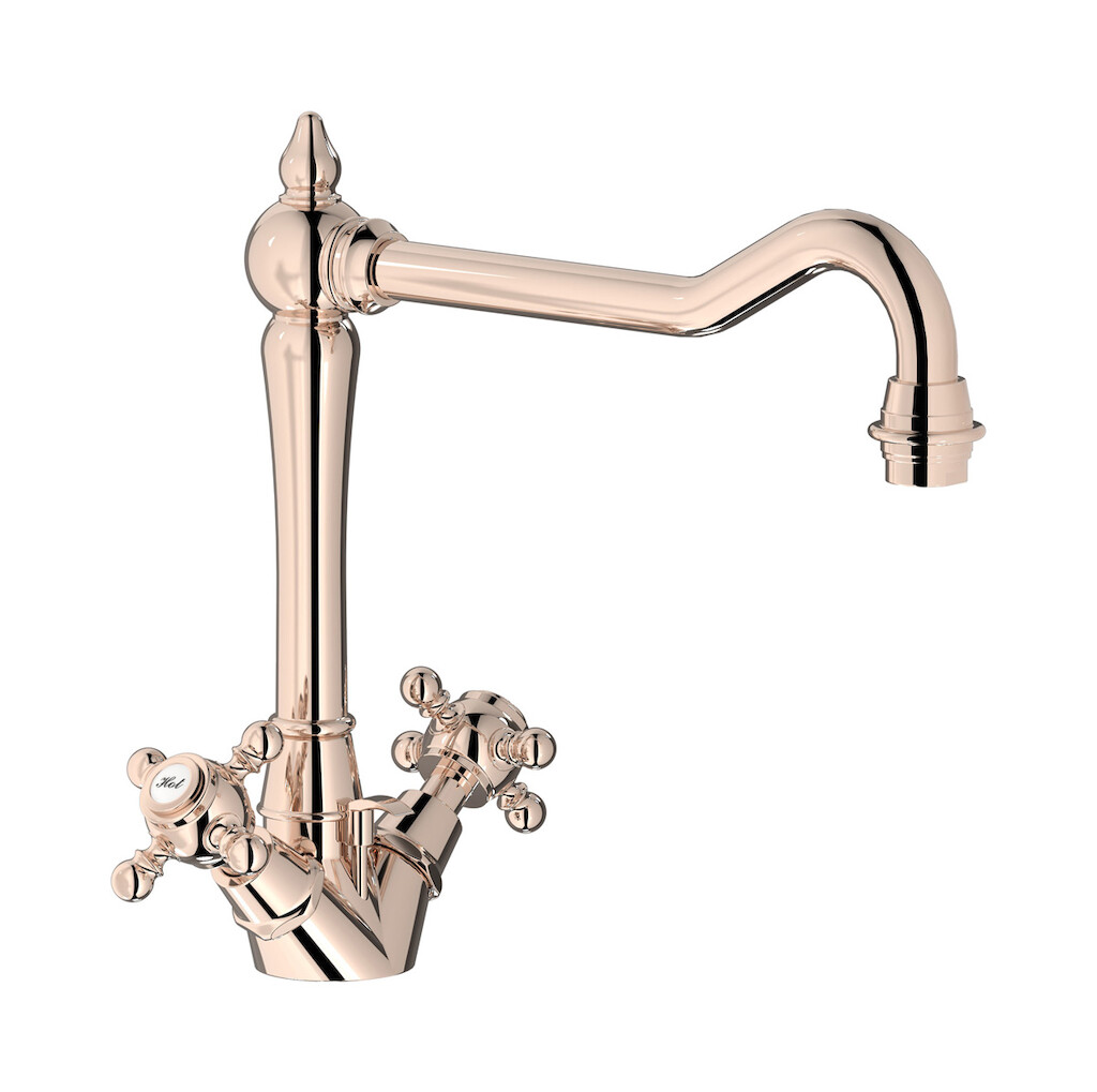 Смеситель для кухни с 2 ручками WE ARE IB hr371rs Rose Gold Kitchen