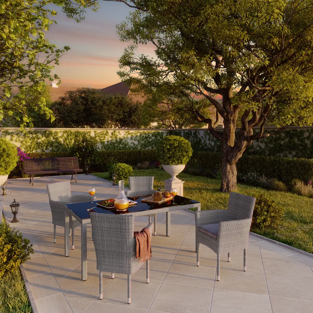 Кресло NATERIAL Davos — алюминиевое для сада и террасы 85138330 STLM-0951460 - Вид №12