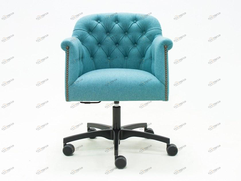 CREARTE COLLECTIONS Регулируемое по высоте кресло руководителя из ткани с 5 спицами и подлокотниками Paris crearte 111