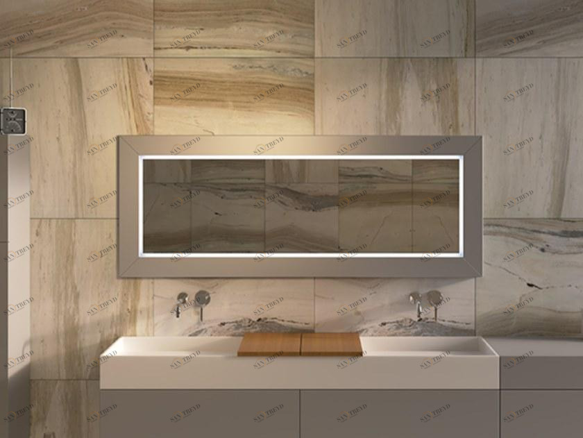 MOMA Design Зеркало с настенной рамой для ванной sun-id-1427344