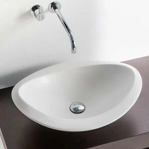 46050 Накладная раковина на столешницу  овальная Rapsel