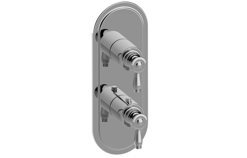 E-8086-LM63E0-T M-Series Valve Trim with Two Handles - Trim only GRAFF Topaz