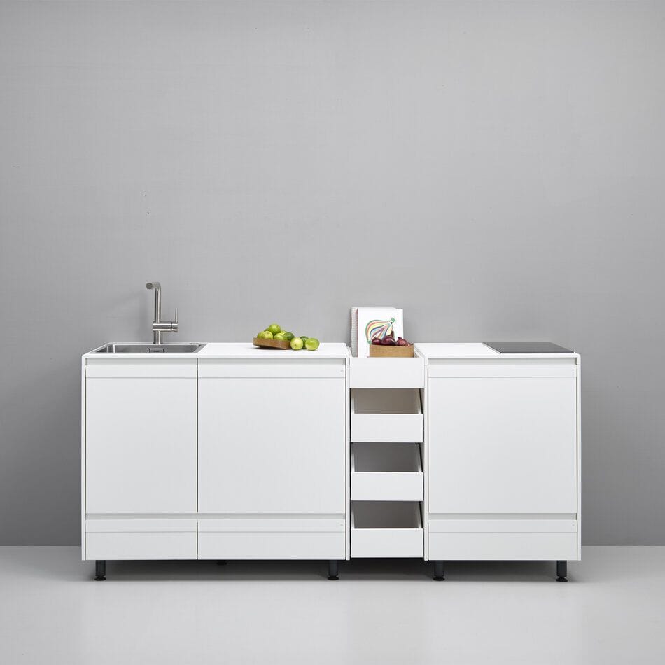 Линейная секционная кухня Stadtnomaden ARCH-00007598