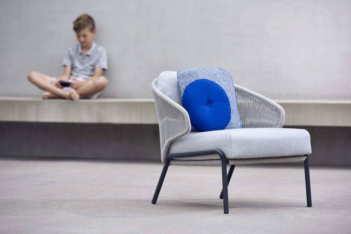 MNST565 1 мест. кресло лава серебро Manutti Radius - Вид №24