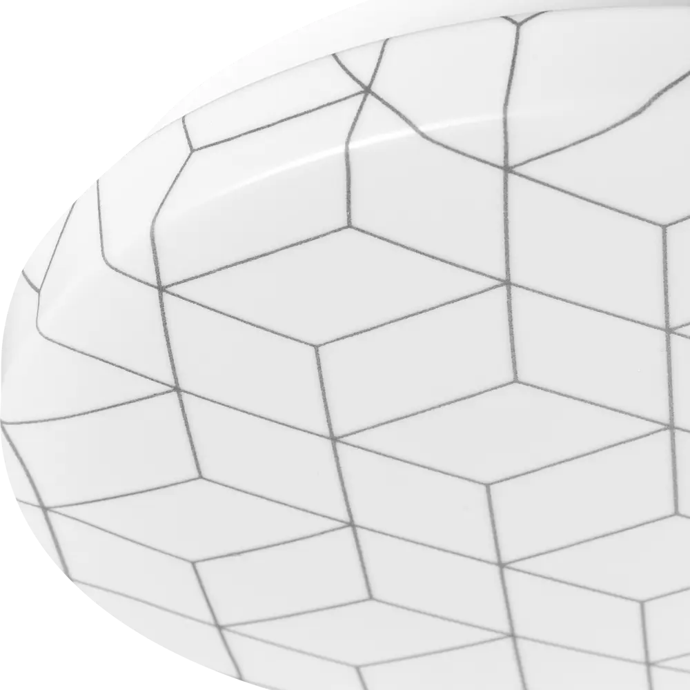 Светильник настенно-потолочный светодиодный Mosaic 8 м² холодный белый свет цвет белый 83443384 STLM-2097276 LUMIN ARTE  - Вид №5