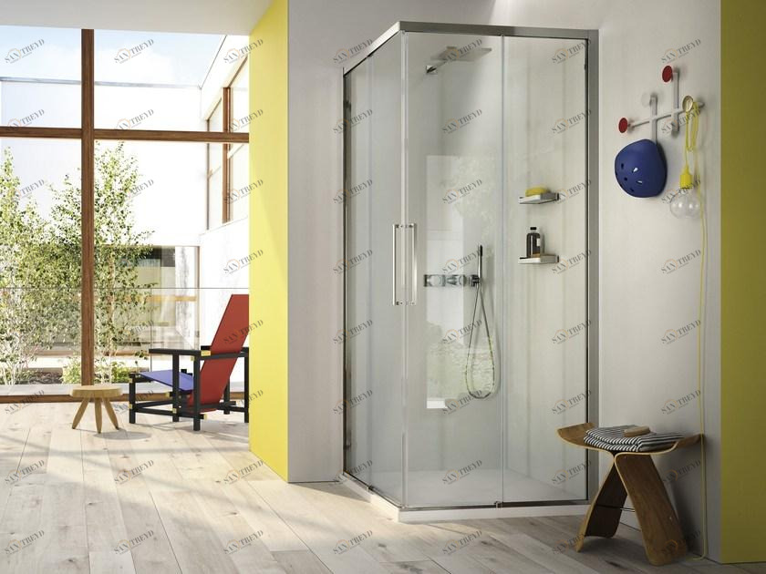 VISMARAVETRO Душевой уголок угловой с раздвижной дверцей 7000 sun-id-1345016