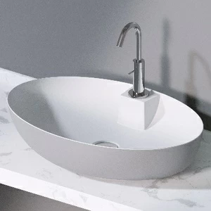 L604217 Накладная раковина на столешницу  овальная A. e T. Italia ELITE