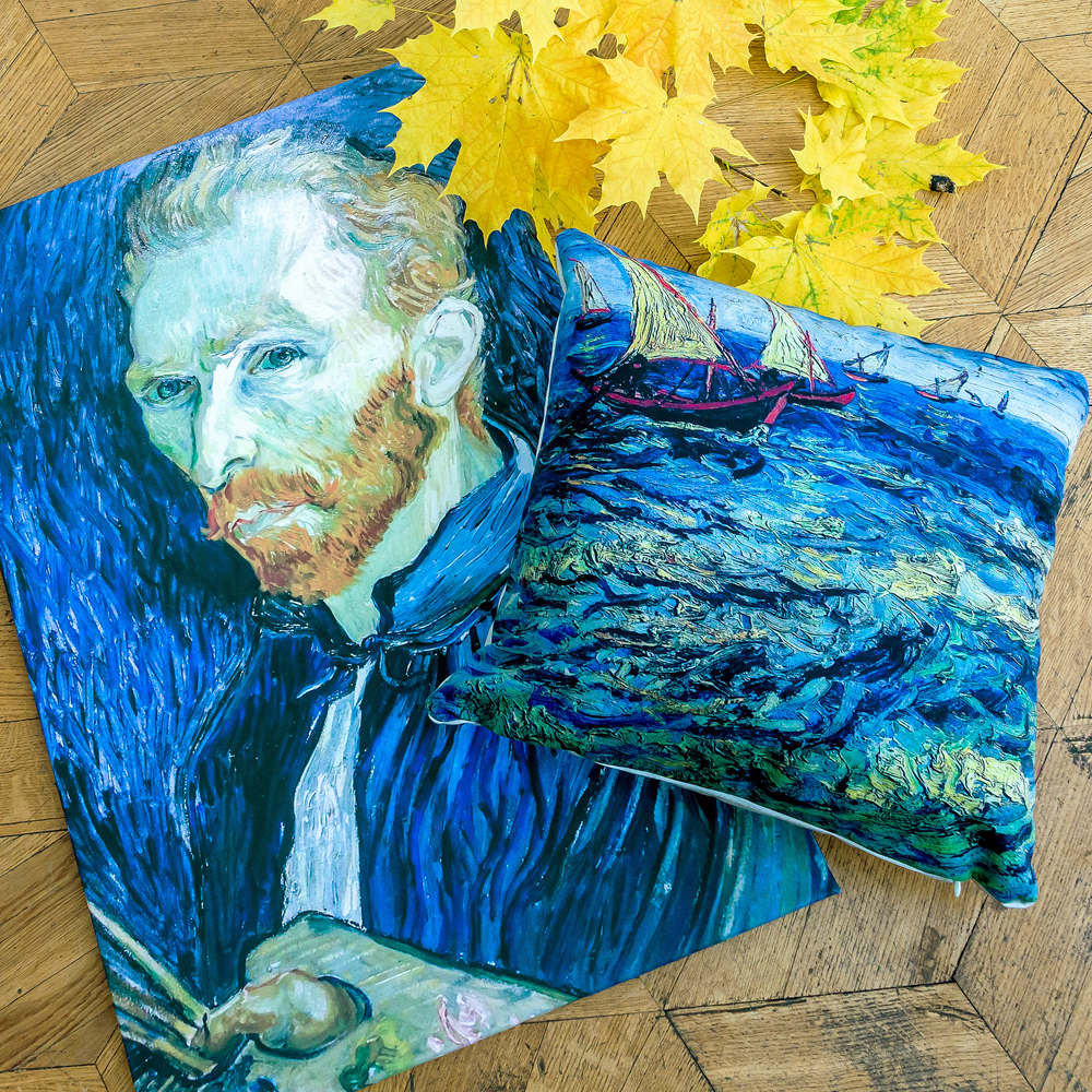 896522169_2628 Картина «Ван Гог. Автопротрет, 1889» (холст, галерейная натяжка) Object Desire  - Вид №1