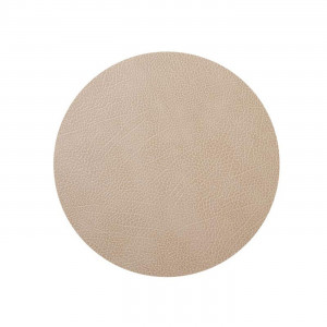 981315 HIPPO sand подстановочная салфетка круглая, диаметр 24 см, толщина 1,6 мм;LIND DNA