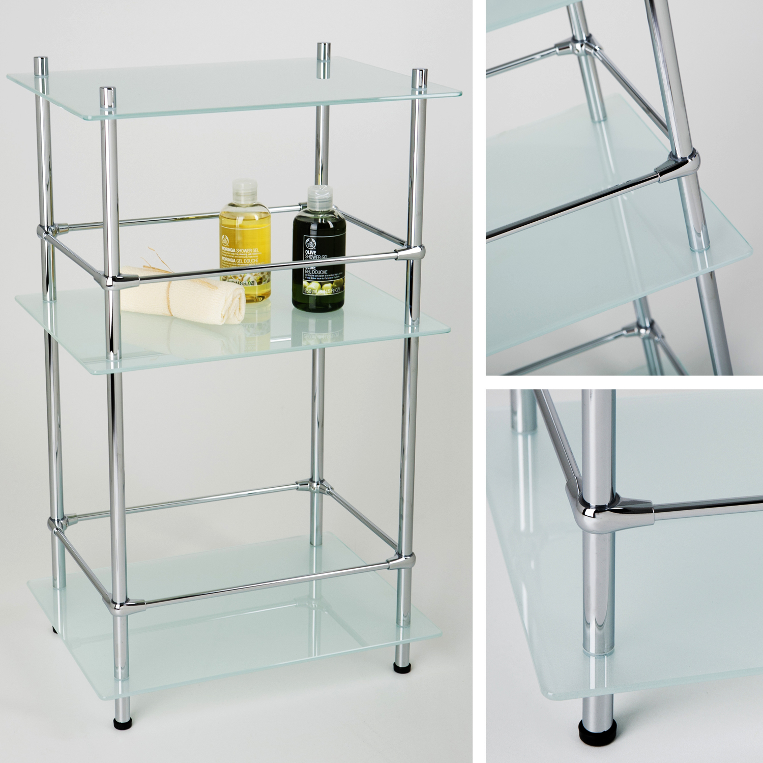 K-4033 Напольная тройная полка WasserKRAFT 