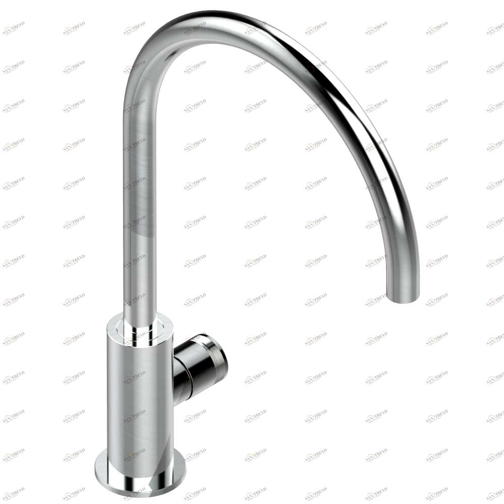 D9A-6181N Смеситель для кухонной мойки однорычажный Thg-paris James Матовая нержавеющая сталь D9A 6181N