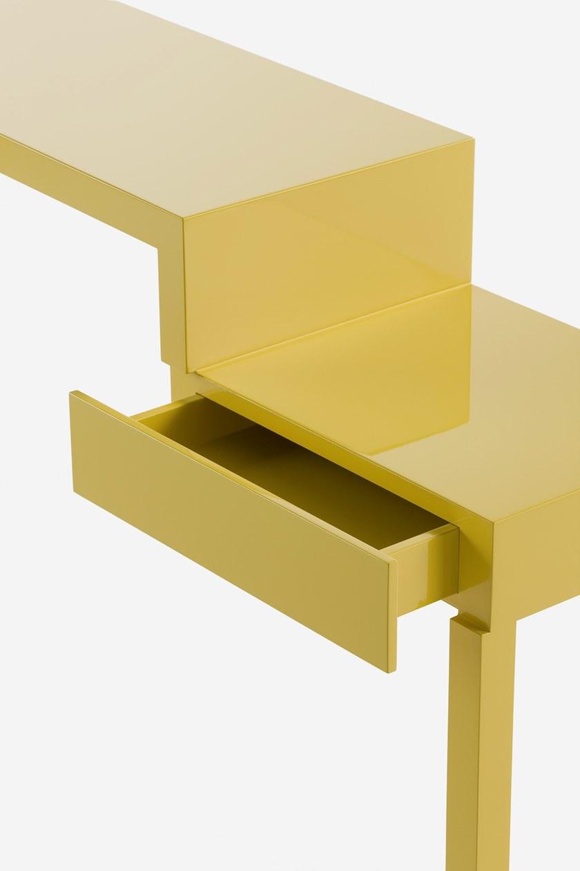 Kendo Mobiliario Лакированная прямоугольная консоль из мдф с ящиками sun-id-1462690 - Вид №6