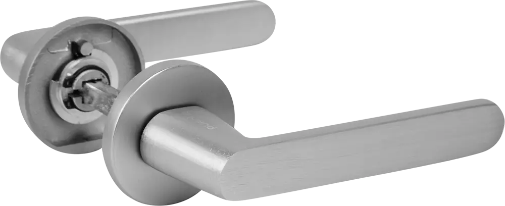 Дверные ручки Puerto Slim Фрапе для межкомнатных дверей в матовом хроме 86523090