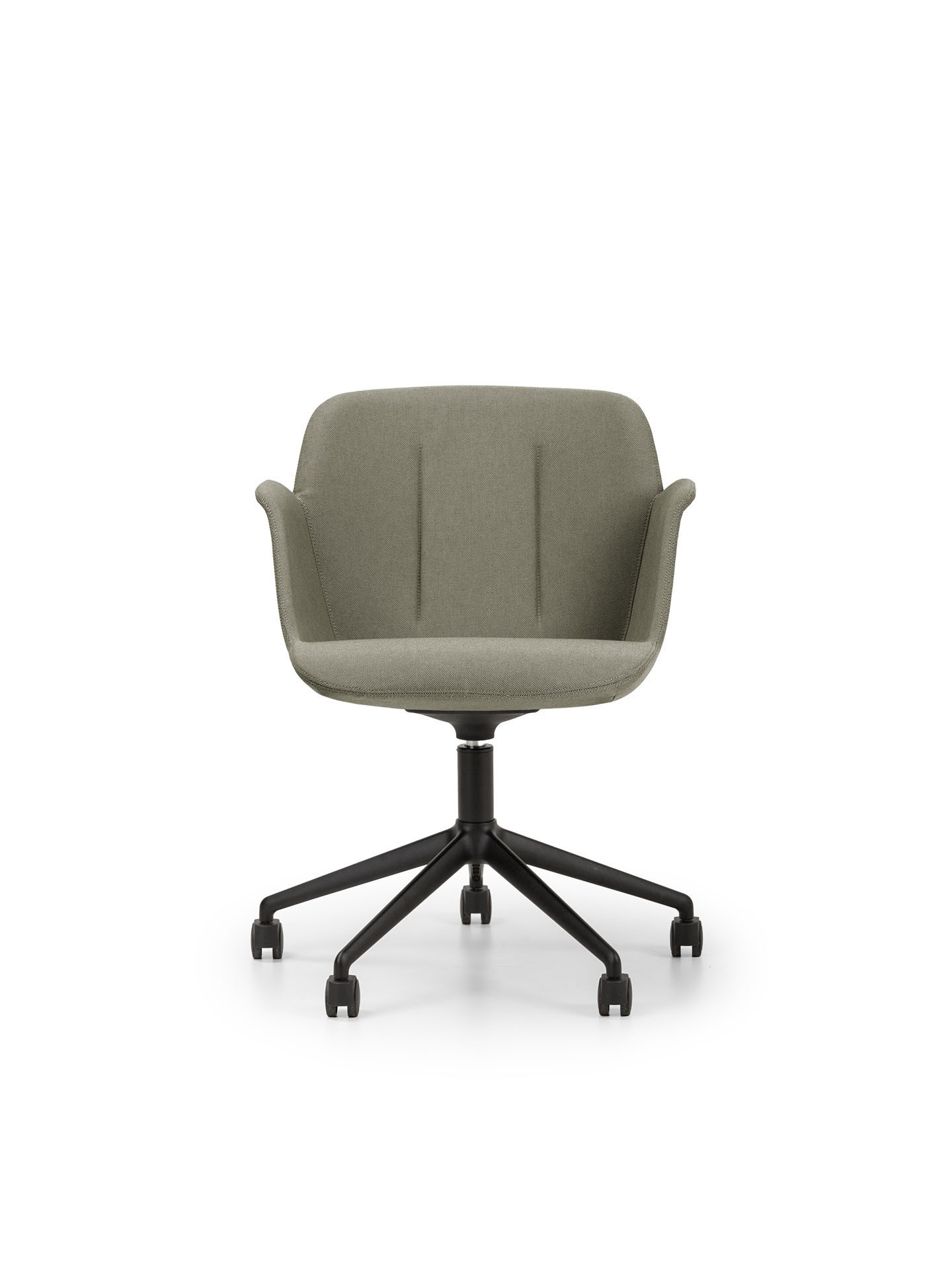 HV 409C Кресло с 5-спицевым поворотным основанием из алюминия на колесиках True Design Hive