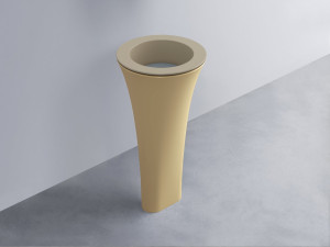 AMLA45-AV+AMPILT-BR+AMCOLT-CN Раковина Amedeo Tondo отдельностоящая cielo Enjoy + Amedeo